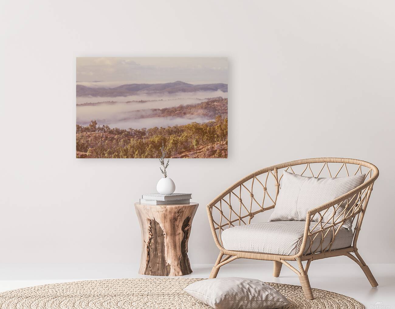 Wooded Fog Reproduction