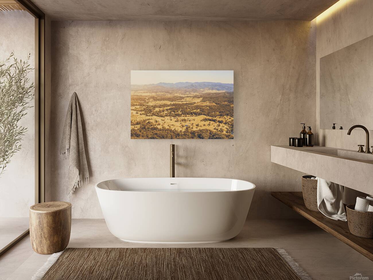 Faded Old Rustic Country Reproduction