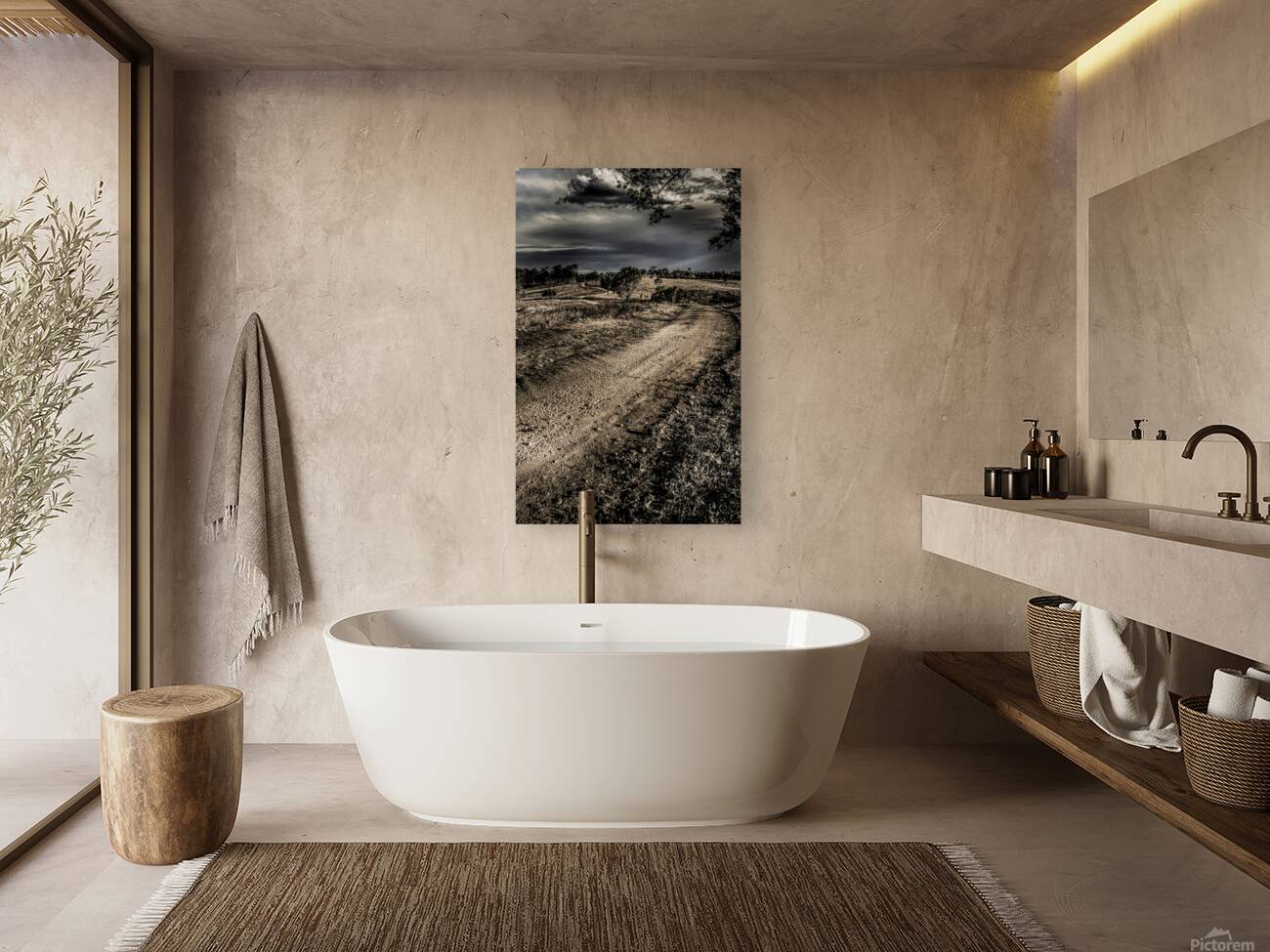 Backroads Billowing Reproduction