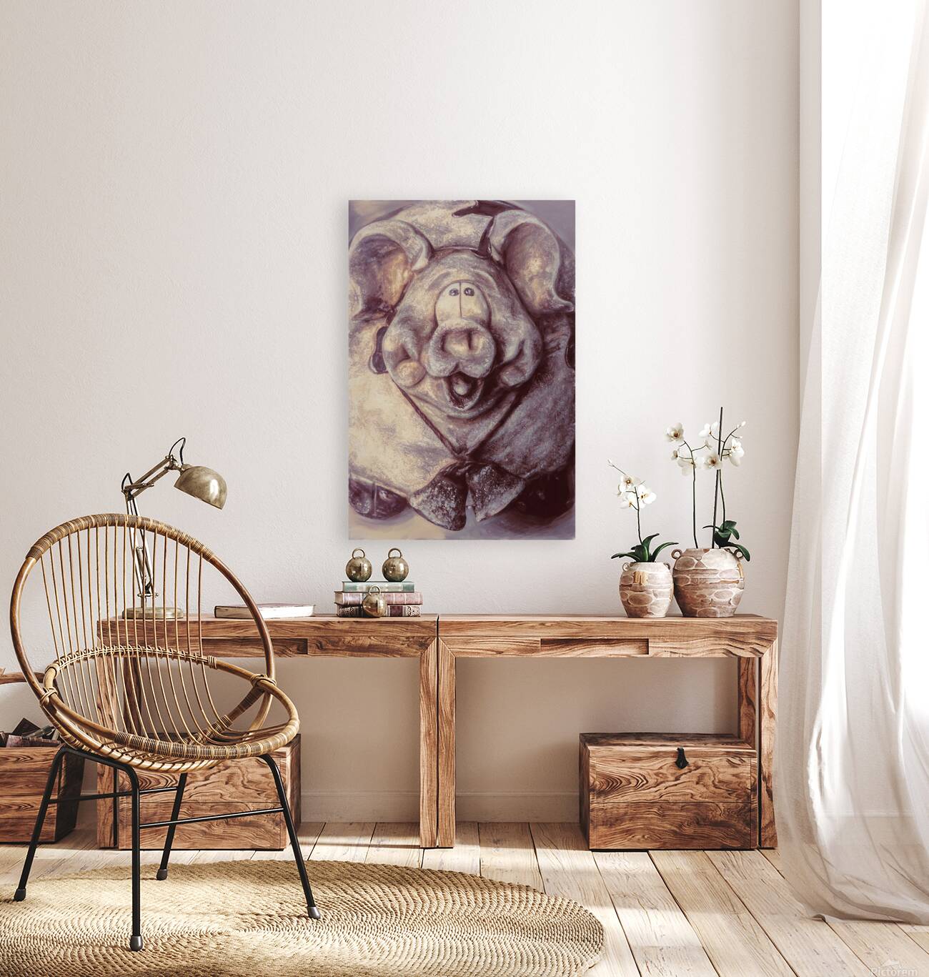 With Dinner Bells Ringing Reproduction