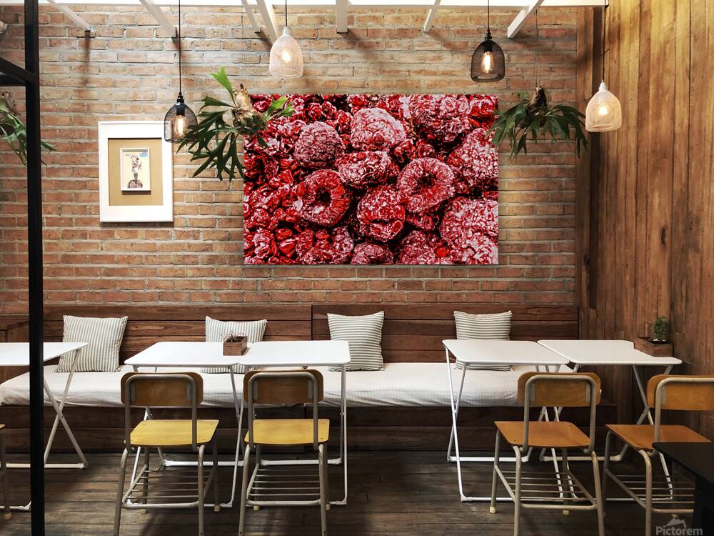 Frozen Raspberries Reproduction