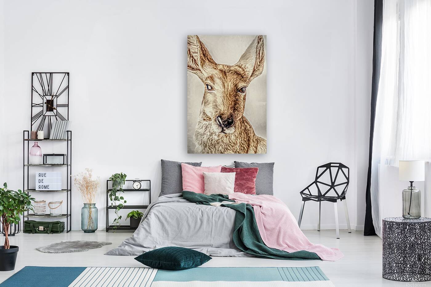 Country Lookout Reproduction