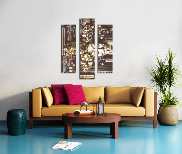 Redesigning the power systems Canvas print