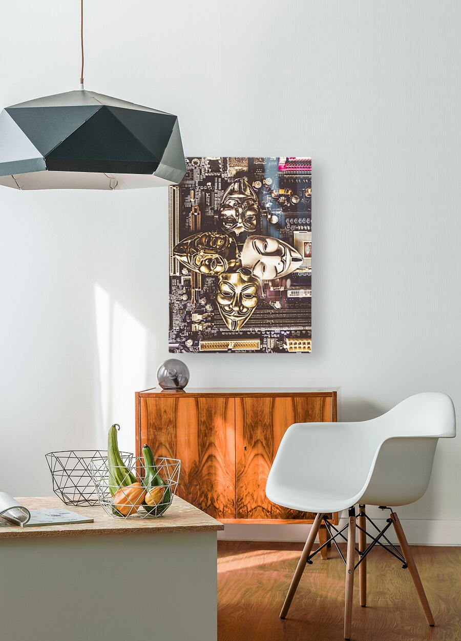 Redesigning the power systems  HD Metal print with Floating Frame on Back