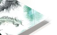 Quill and feather HD Metal print