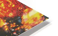 Creative industrial flames HD Metal print