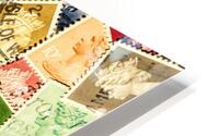 Stamping the royal mail HD Metal print