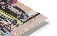 Stacks of cars HD Metal print