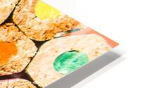 Stacks of colour HD Metal print