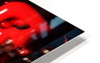Red hot HD Metal print