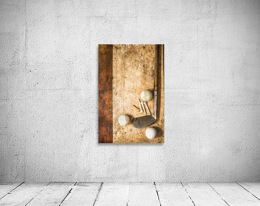 Antique golfer fine art Wall Preview