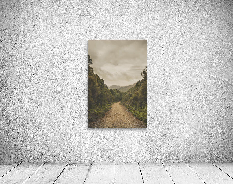 Vintage Australian landscape. Rosebery Tasmania Wall Preview