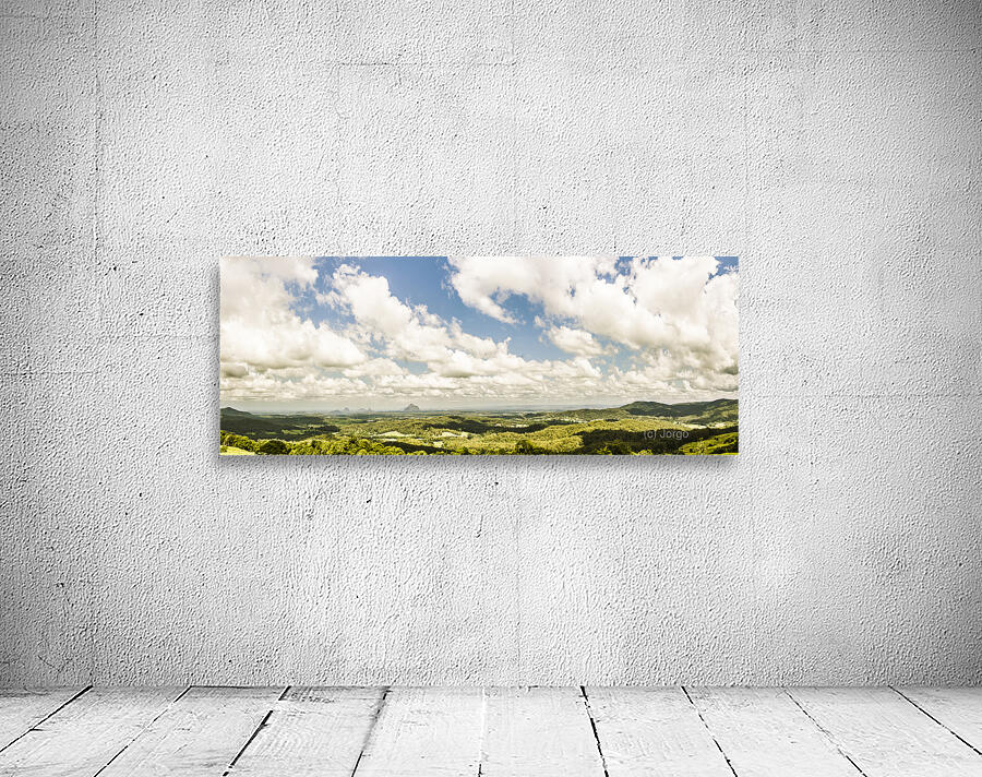 Sunshine Coast Hinterland Panoramic  Wall Preview