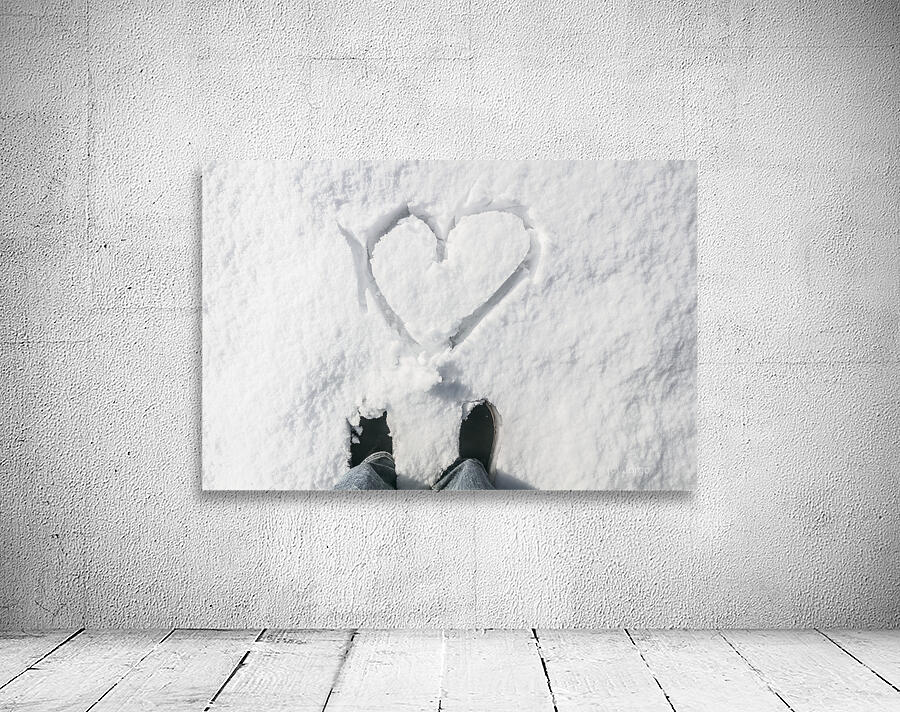 Romantic snow vacation Wall Preview