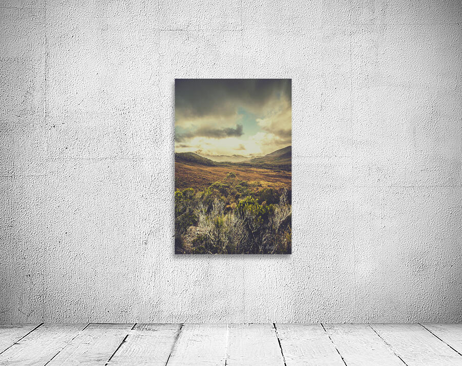 Retro scenic wilderness Wall Preview