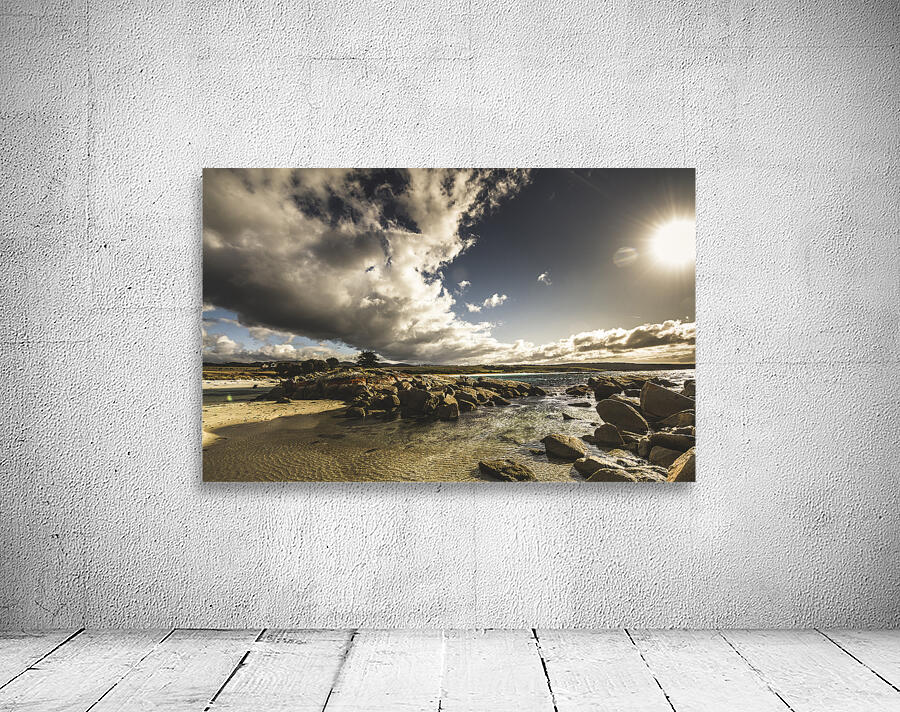 Smoke like clouds on The Bay Of Fires Wall Preview