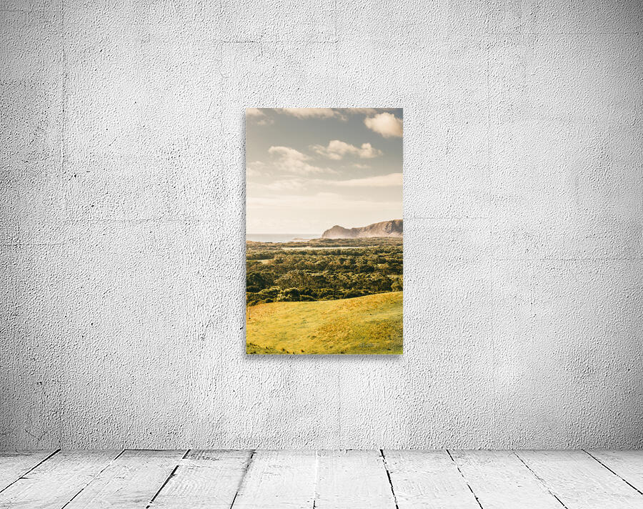 Farm fields to seaside shores Wall Preview