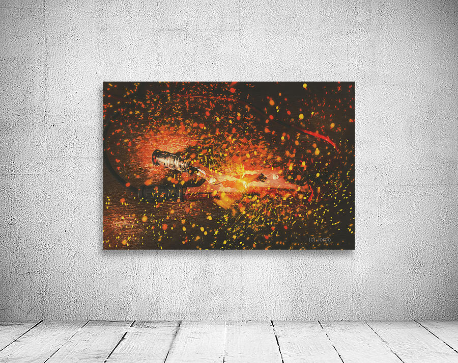 Charged up workshop art Wall Preview