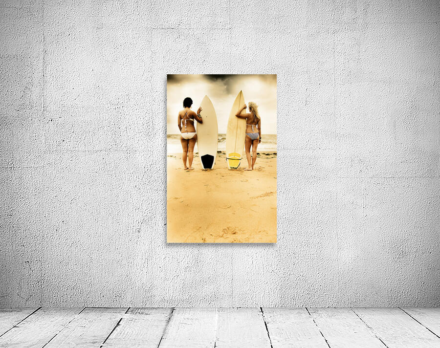 Summer surf scenes Wall Preview