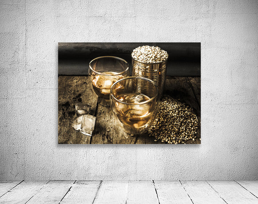 Dark bourbon whiskey  Wall Preview