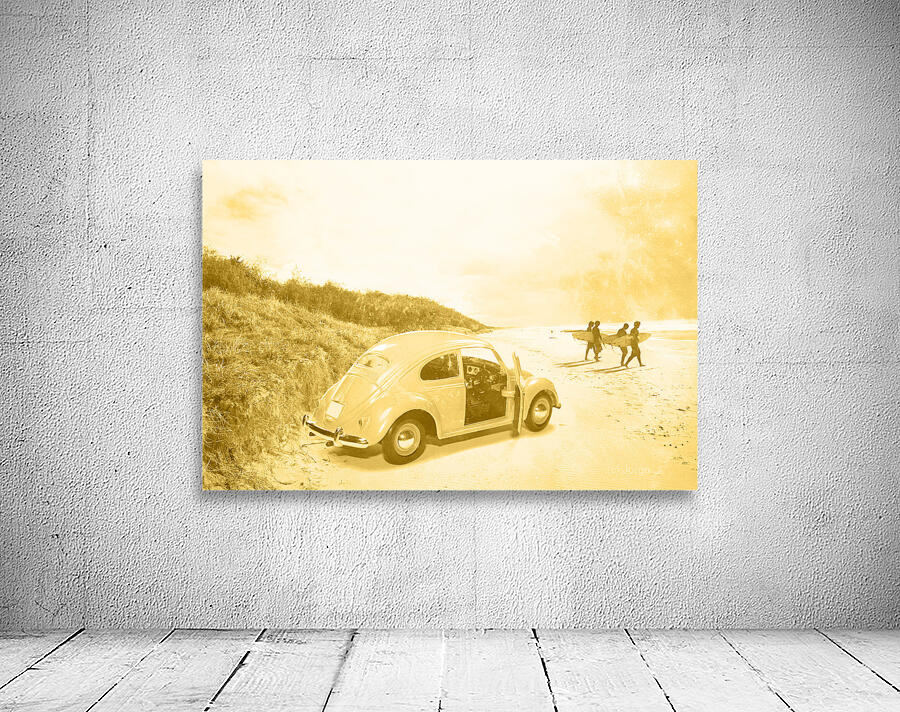 Faded Film Surfing Memories Wall Preview