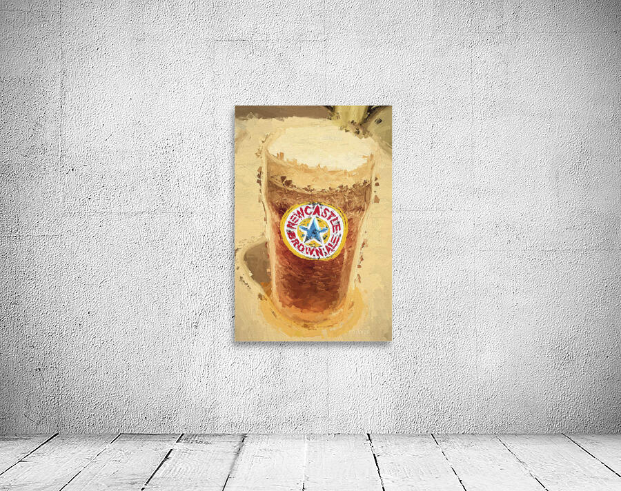 Newcastle Brown Ale digital artwork Wall Preview