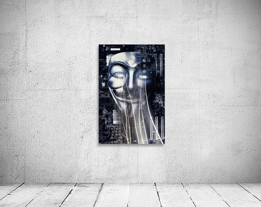 The Anonymous eyes of civil unrest Wall Preview