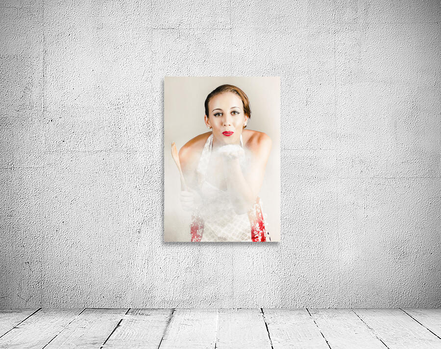 Cook Preparing Basic Meal With RAW Ingredients Wall Preview