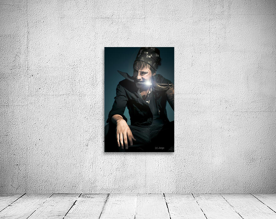 Scary Pirate With Sword Wall Preview