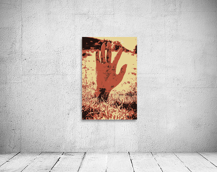 Vintage horror poster art  Wall Preview