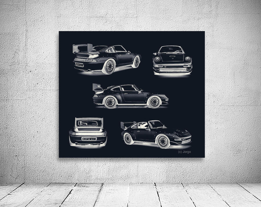 Blueprinted Wall Preview