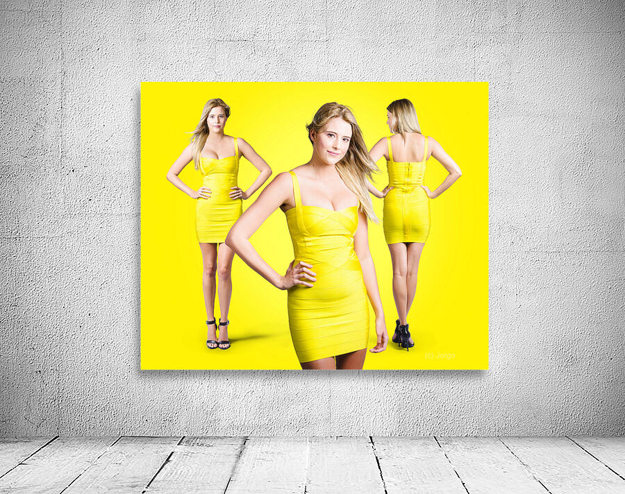 Fashionable girls. Young ladies in summer fashion  Wall Preview