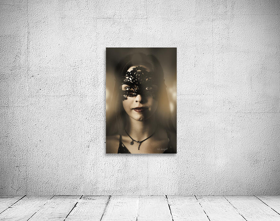 Beautiful party woman at luxury night ball Wall Preview