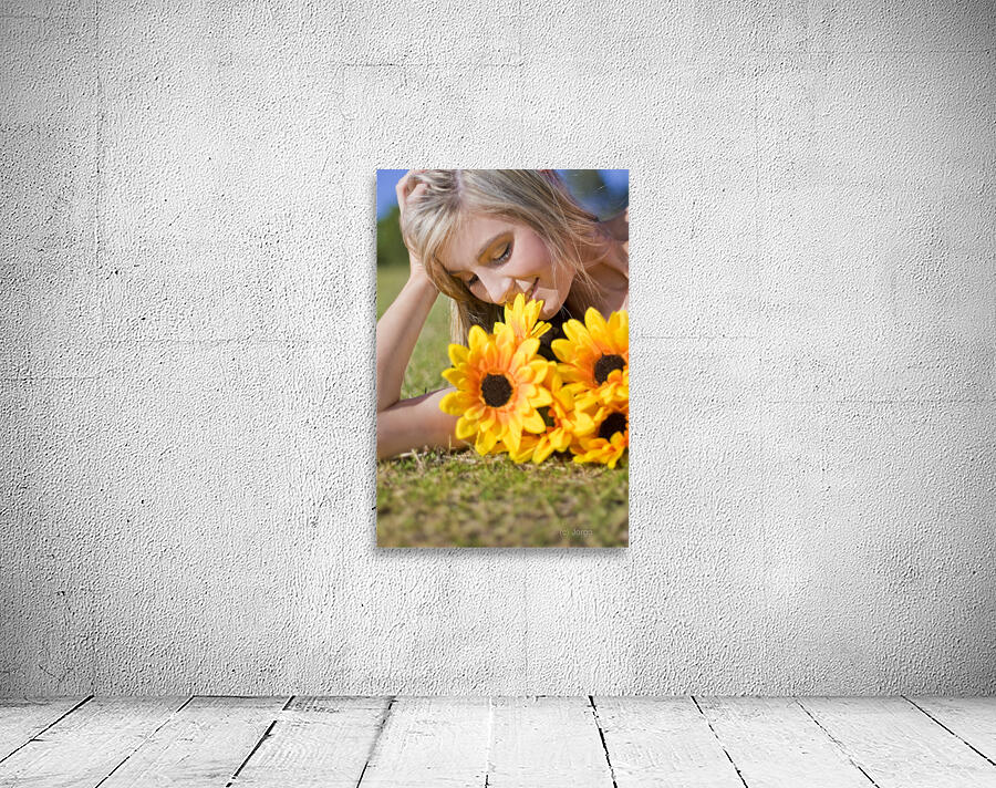 Taking Time To Smell The Flowers Wall Preview