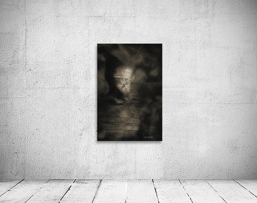 Rollie the smoking mummy Wall Preview