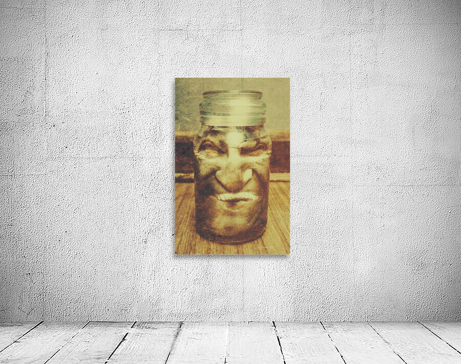 Vintage halloween horror jar Wall Preview