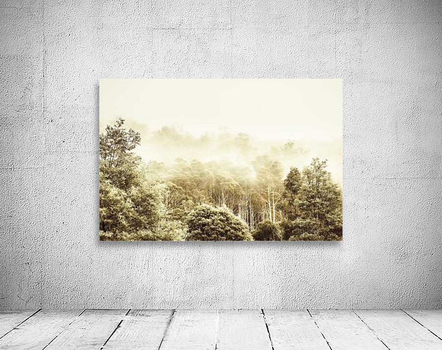 Vintage winter woodland Wall Preview