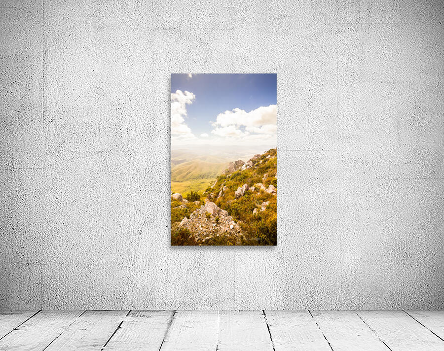 Scenic mountain peak Wall Preview