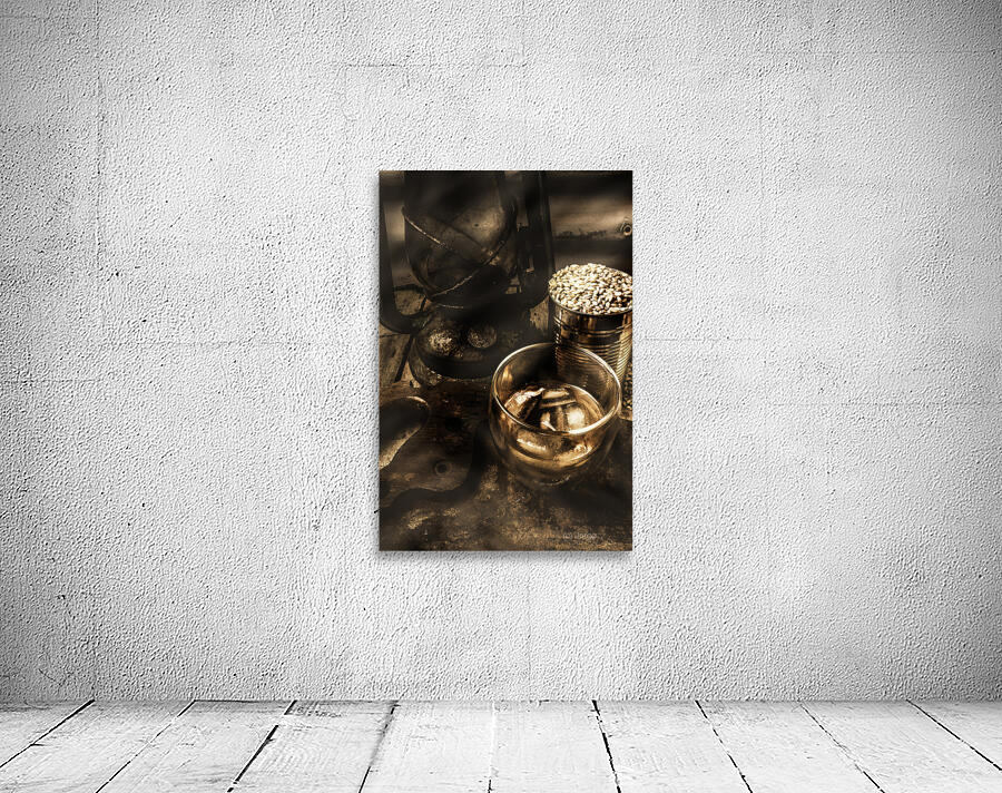 Smokey whiskey cellar Wall Preview