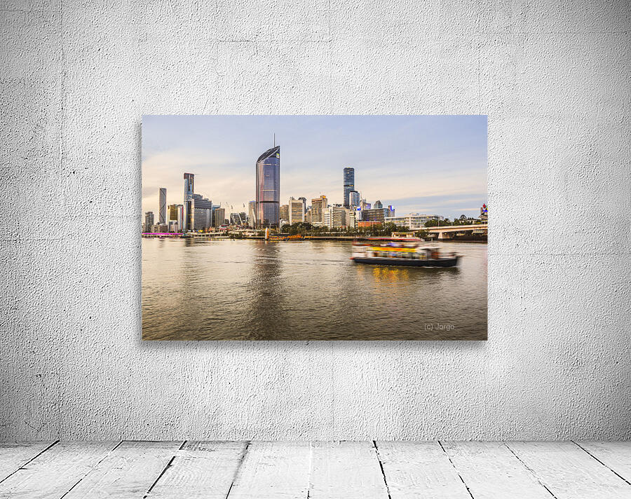 Brisbane City Scenes Wall Preview