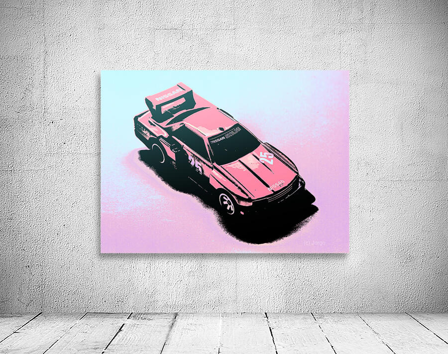 Retro race colours Wall Preview