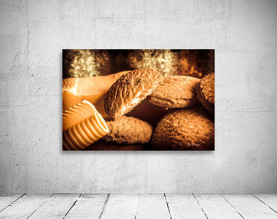 Still life bakery art. Shortbread cookies Wall Preview