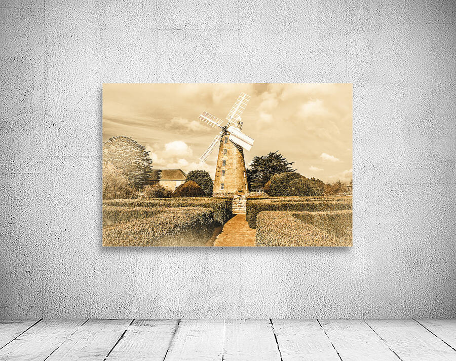 Australian antique flour mill Wall Preview