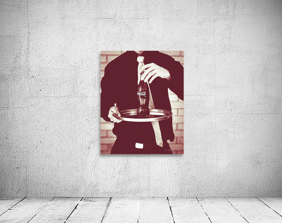 Red retro Coca-Cola Wall Preview