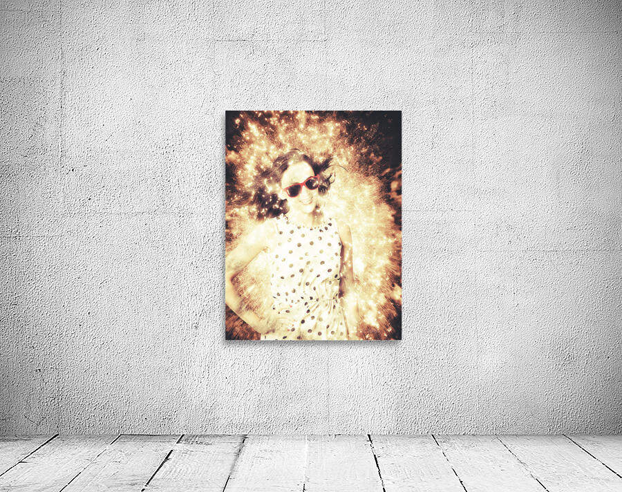 1960s pinup bombshell Wall Preview