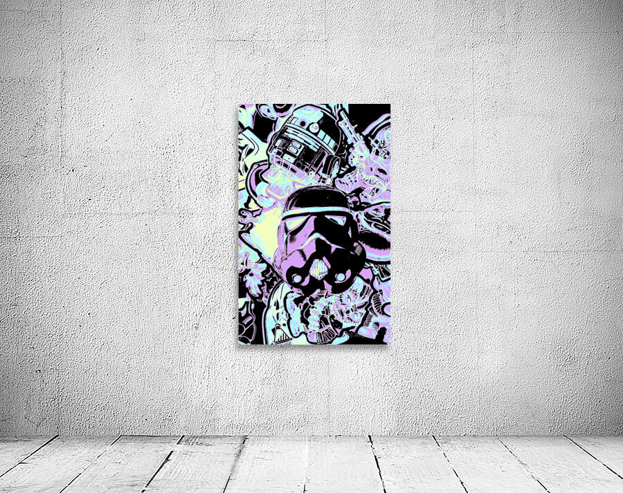 Cinematic sci-fi Wall Preview