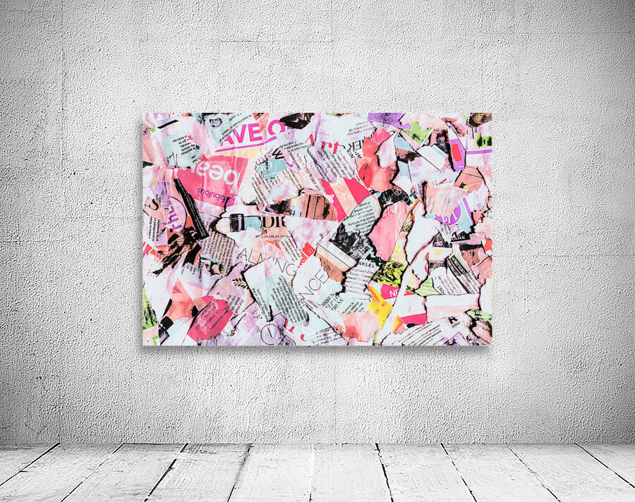 Mixed media messages Wall Preview