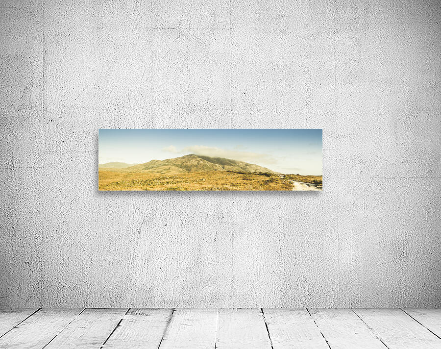 Cloud and mountain magnificence Wall Preview