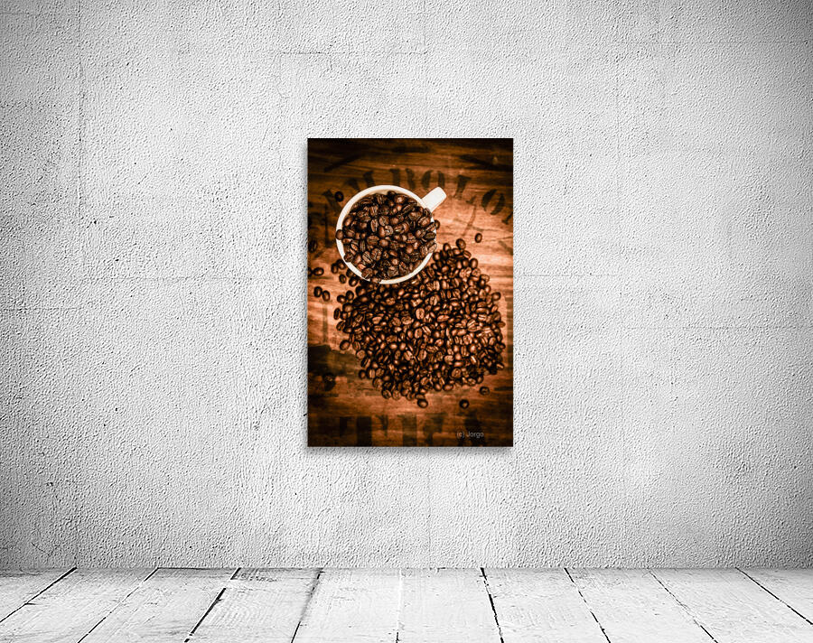 Vintage cafe artwork Wall Preview