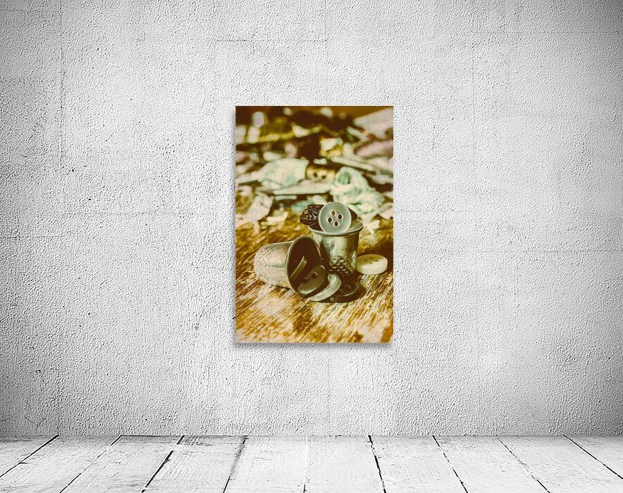 Retro craft buckets Wall Preview